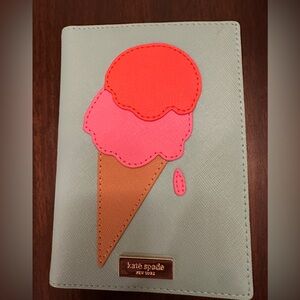 New Kate Spade passport /credit card holder. Teal green